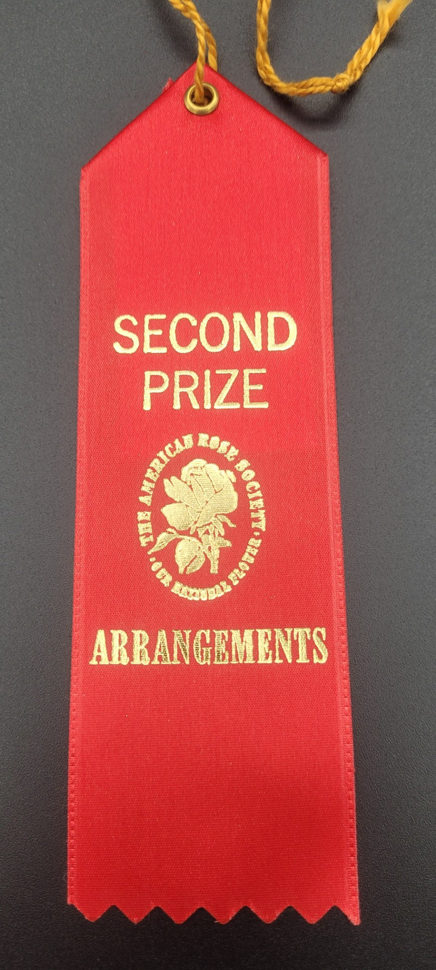 Ribbons Arrangement Red - Second Place